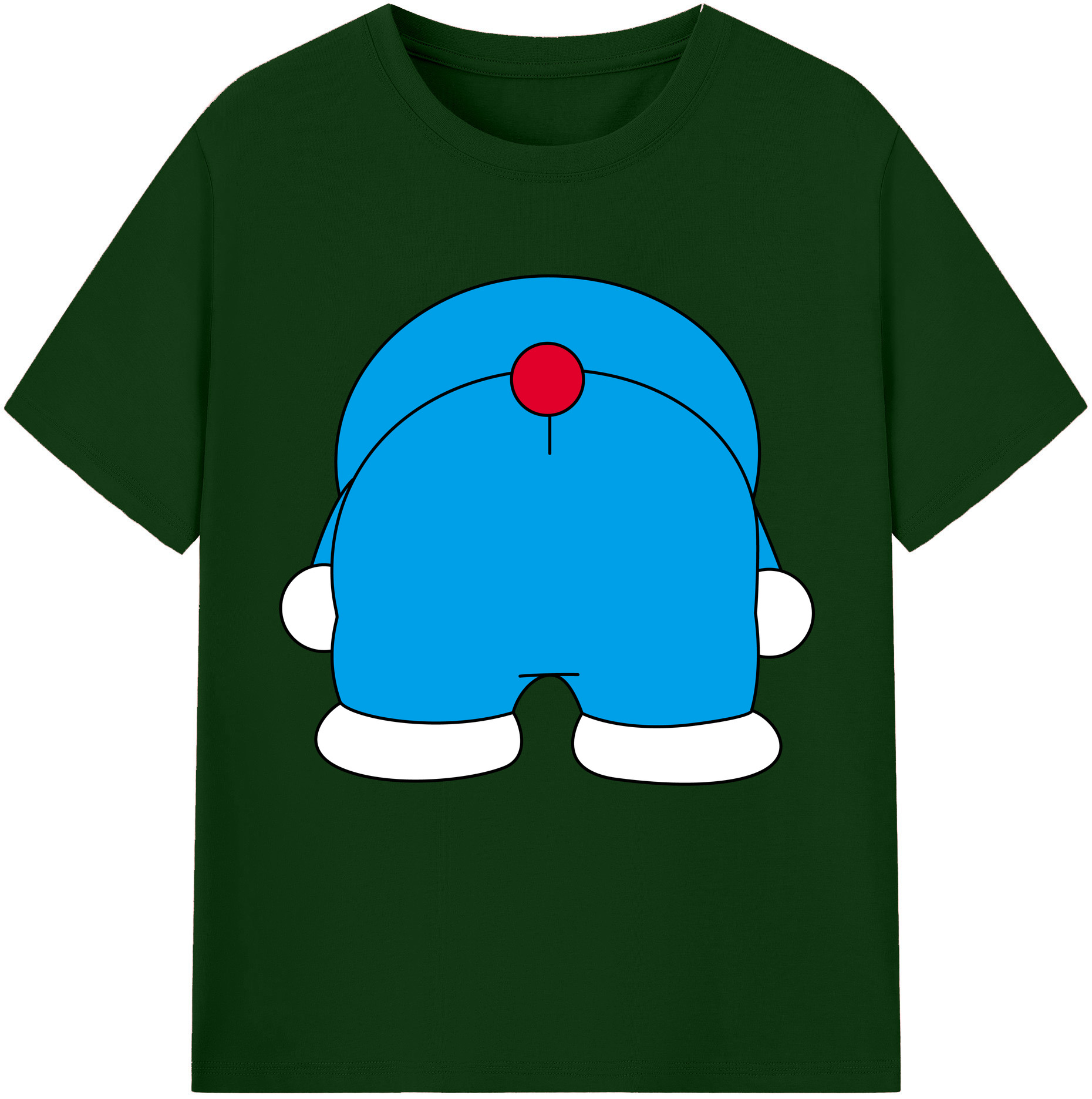 （画像用） ドラえもん Doraemon 綿100％半袖Tシャツ（フロントプリント）